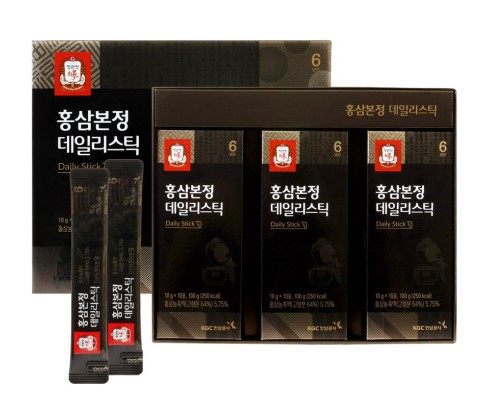 [정관장] 홍삼본정 데일리스틱 10g x 30포 (쇼핑백 포함)