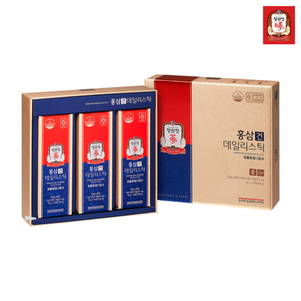 [정관장] 홍삼건 데일리스틱 15g x 30포 (쇼핑백 포함)