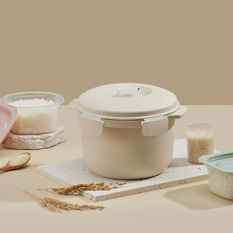 [로이첸] 이수지의 아이컷 전자레인지용 저당밥솥